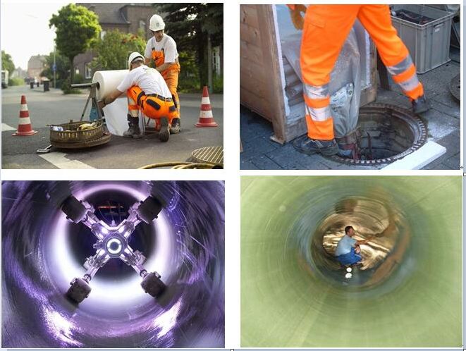 鲁甸管道光固化修复